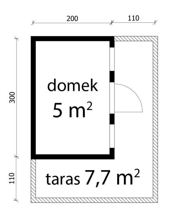 DOM Z BALI - DOMEK LETNISKOWY DZIAŁKOWY