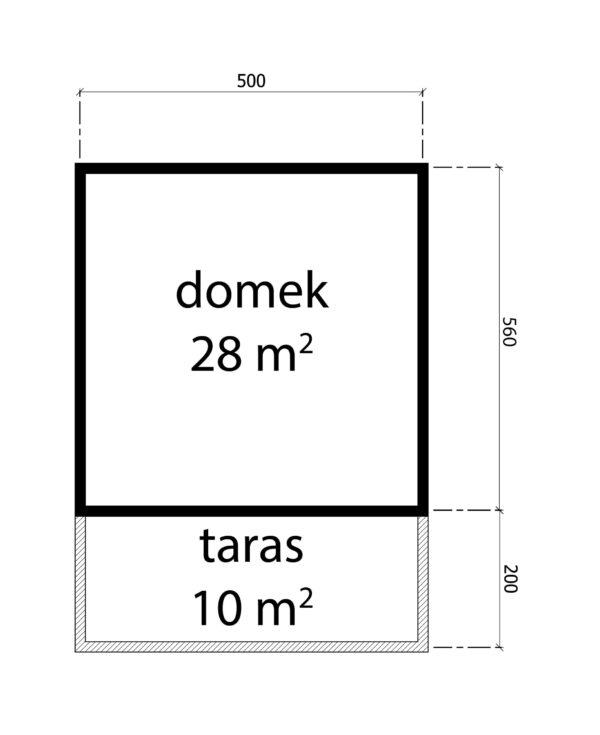 DOM Z BALI DREWNIANYCH CAŁOROCZNY LETNISKOWY