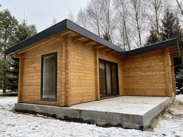 DOM Z BALI PROFILOWANYCH 34,7 m2