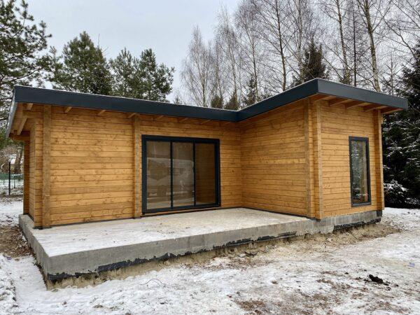 DOM Z BALI PROFILOWANYCH 34,7 m2