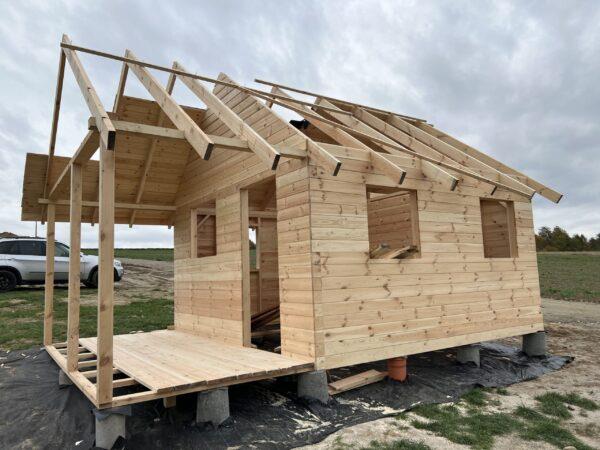 DOMEK O KONSTRUKCJI SZKIELETOWEJ 30 m2