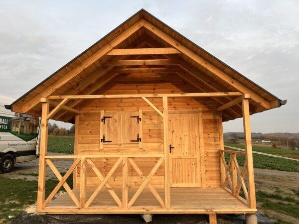 DOMEK O KONSTRUKCJI SZKIELETOWEJ 30 m2