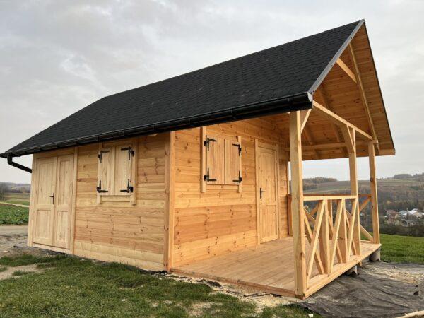 DOMEK O KONSTRUKCJI SZKIELETOWEJ 30 m2