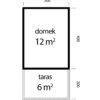 DOMEK "AKACJA" Z BALI PROFILOWANYCH 12 m2