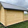 DOMEK "AKACJA" Z BALI PROFILOWANYCH 12 m2