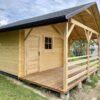 DOMEK "MAGNOLIA" Z BALI PROFILOWANYCH 16 m2
