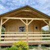 DOMEK "MAGNOLIA" Z BALI PROFILOWANYCH 16 m2
