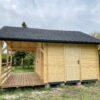 DOMEK "MAGNOLIA" Z BALI PROFILOWANYCH 16 m2