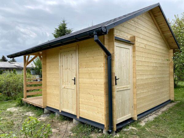 DOMEK "MAGNOLIA" Z BALI PROFILOWANYCH 16 m2
