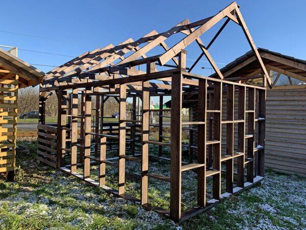KONSTRUKCJA SZKIELETOWA 3X6 M
