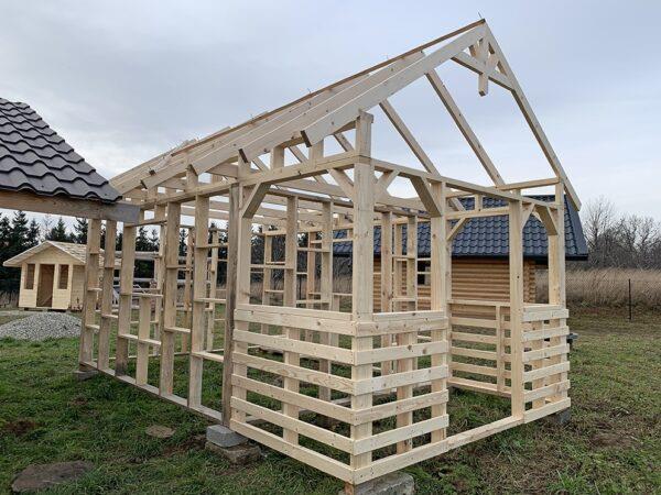 KONSTRUKCJA SZKIELETOWA 3X6 M